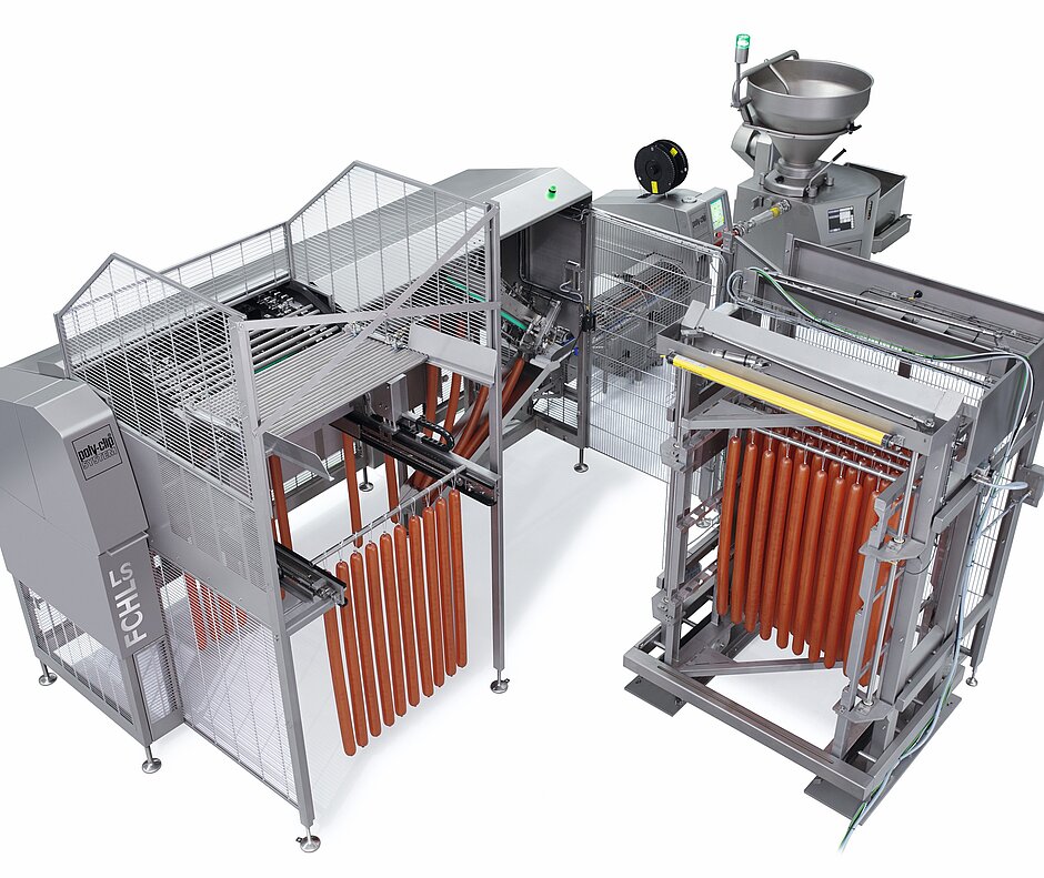 Maschine zur Automation von Poly-Clip System